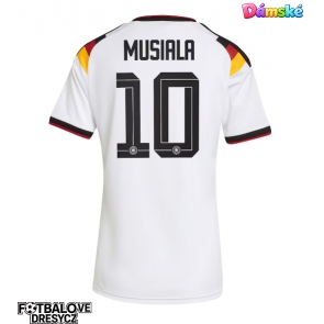 Německo Jamal Musiala #10 Dámské Domácí Dres MS 2026 Krátký Rukáv
